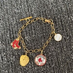 Boson Red Socks charm bracelet
